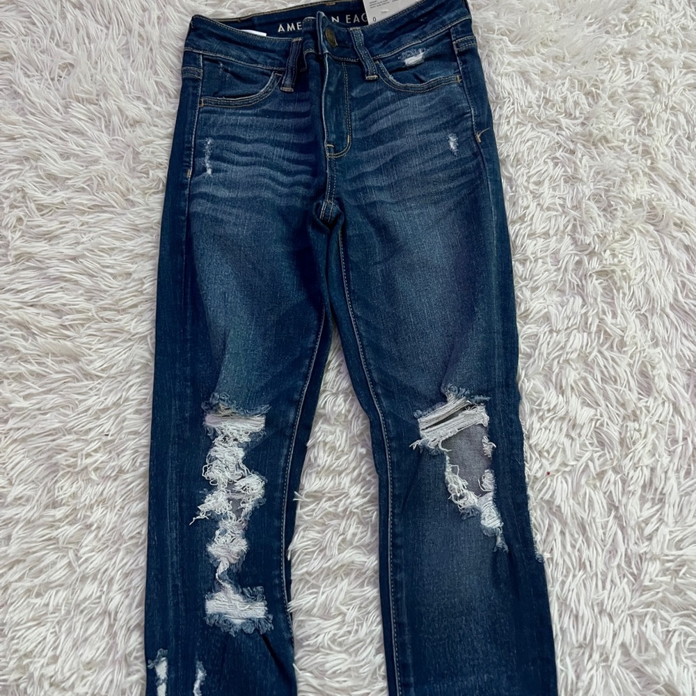 American eagle high rise stretch jeans